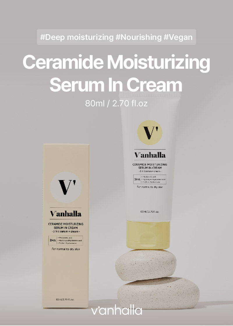 V'anhalla Ceramide Moisturizing Serum in Cream 80ml / 2.70fl.oz.