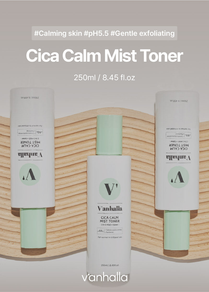 V'anhalla Cica Calm Mist Toner 250ml / 8.45fl.oz.
