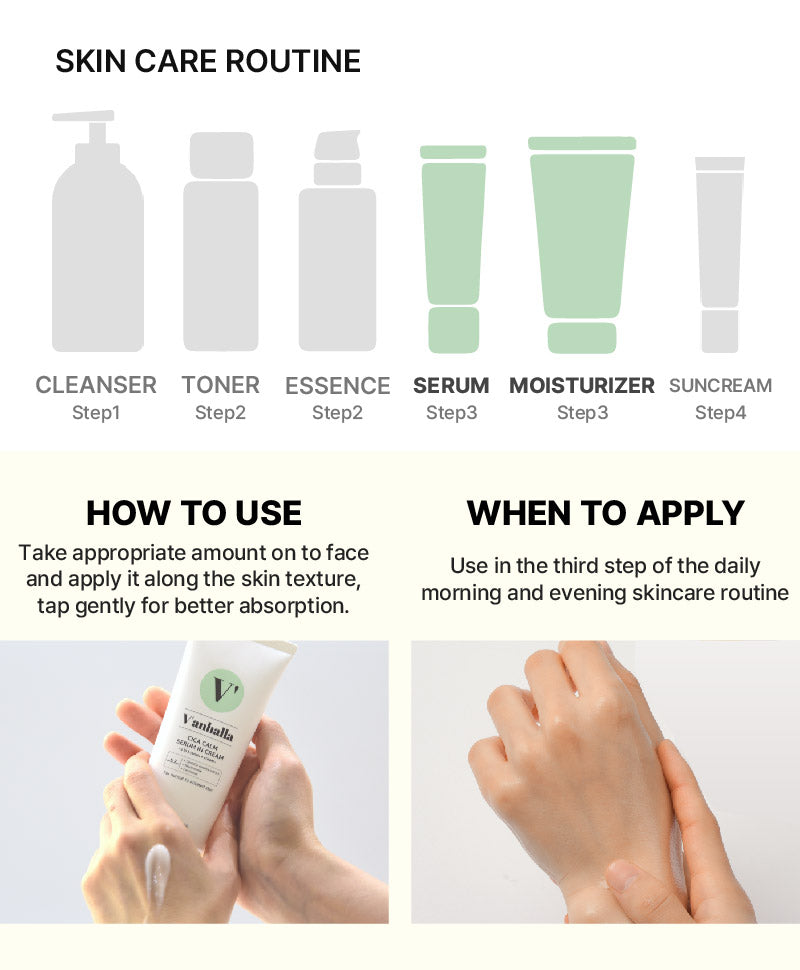 V'anhalla Cica Calm Serum In Cream 80ml / 2.70fl.oz.