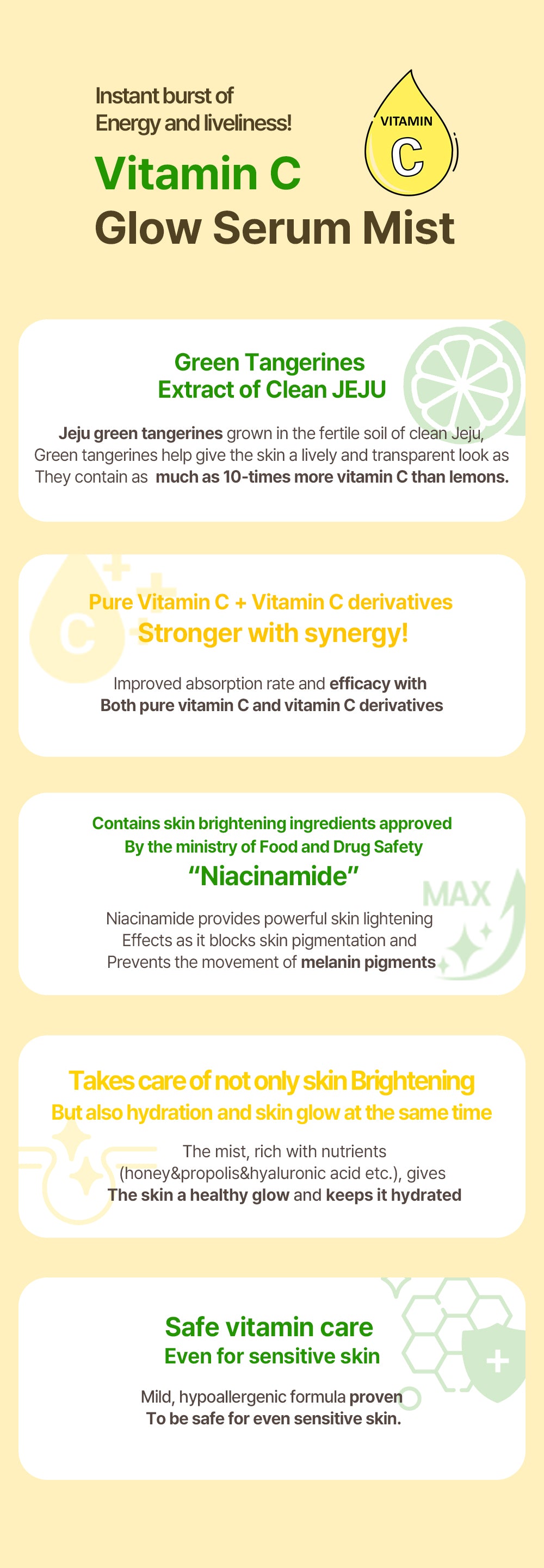 O!GET! Vitamin C Glow Serum Mist