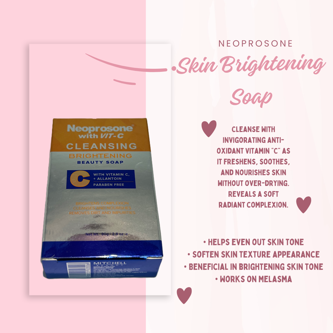 Neoprosone with Vit C Cleansing Beauty Soap 80g