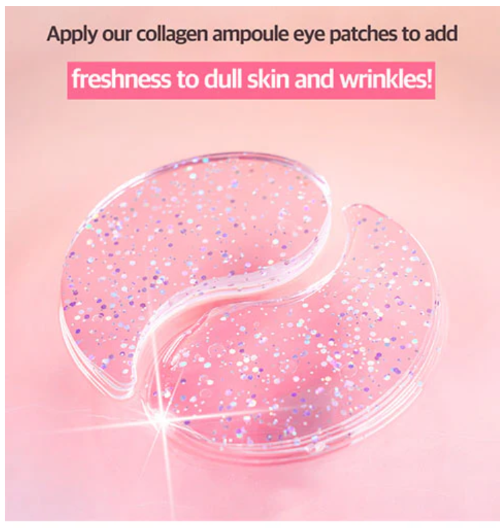 O!GET! Pink Collagen Hydrogel Eye Patch