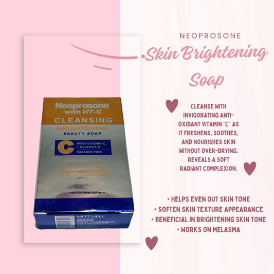 Neoprosona con Vit C Jabón de Belleza Limpiador 80g